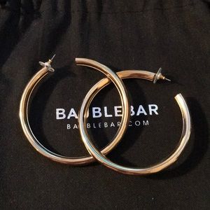 Bauble Bar Gold Penelope Hoops